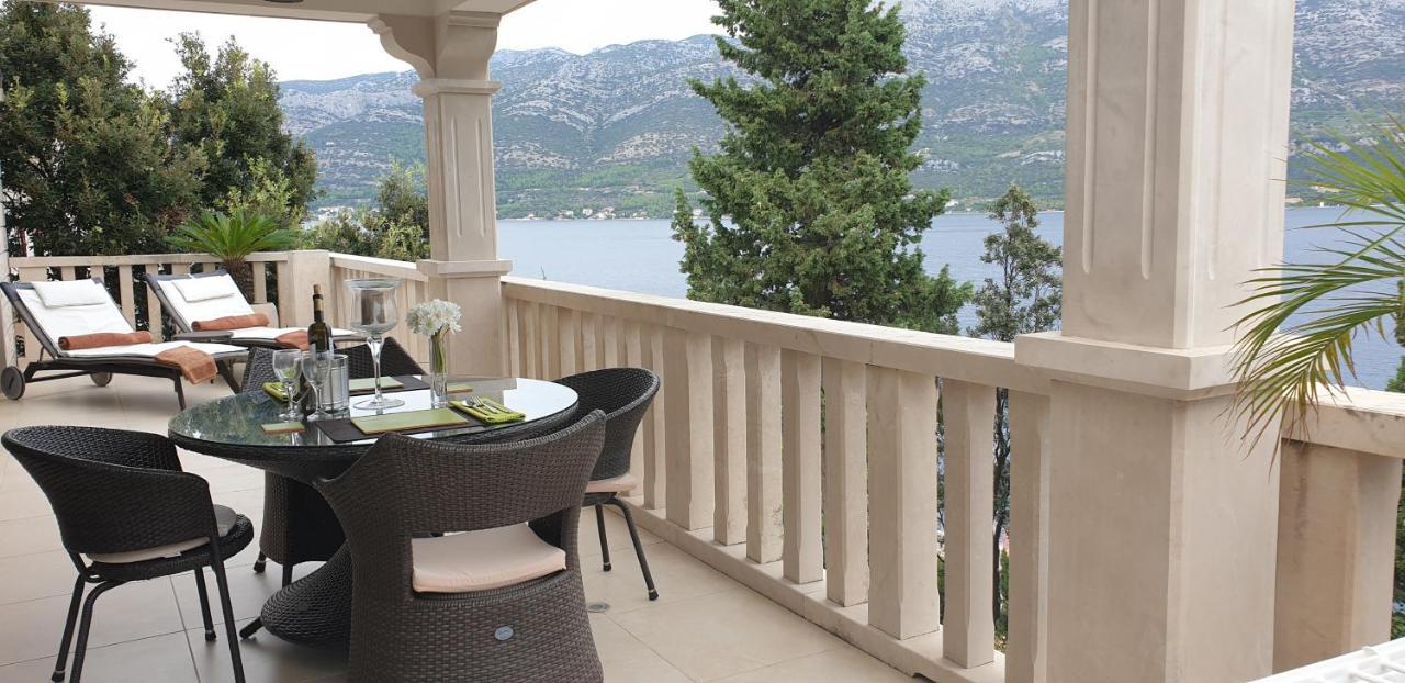 Villa Jade Apartments Front Row Sea View - Walk To Korcula Old Town Medvinjak Exterior foto