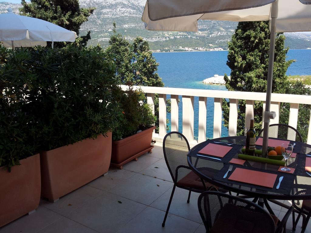 Villa Jade Apartments Front Row Sea View - Walk To Korcula Old Town Medvinjak Habitación foto